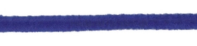 Chenille - Piberenser 7 mm blå